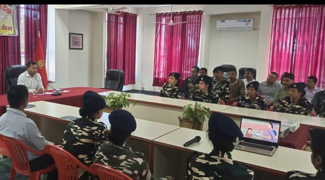 अंतर्राष्ट्रीय महिला दिवस पर एस एस बी परिसर में कार्यशाला आयोजित