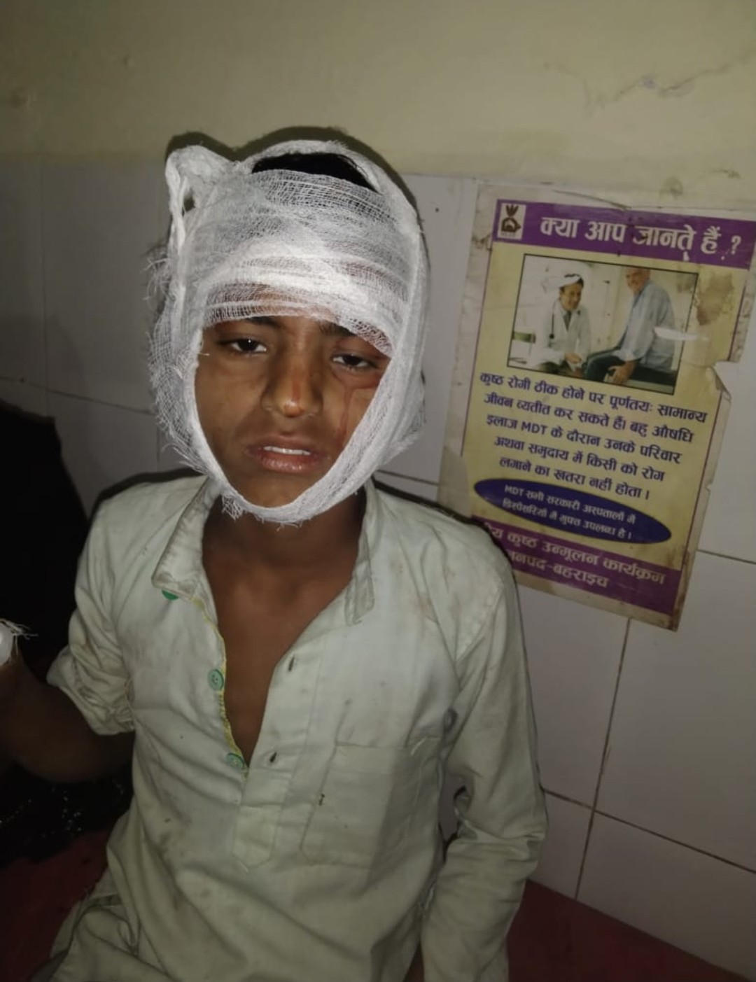 बच्चों के विवाद में मारपीट, सात घायल