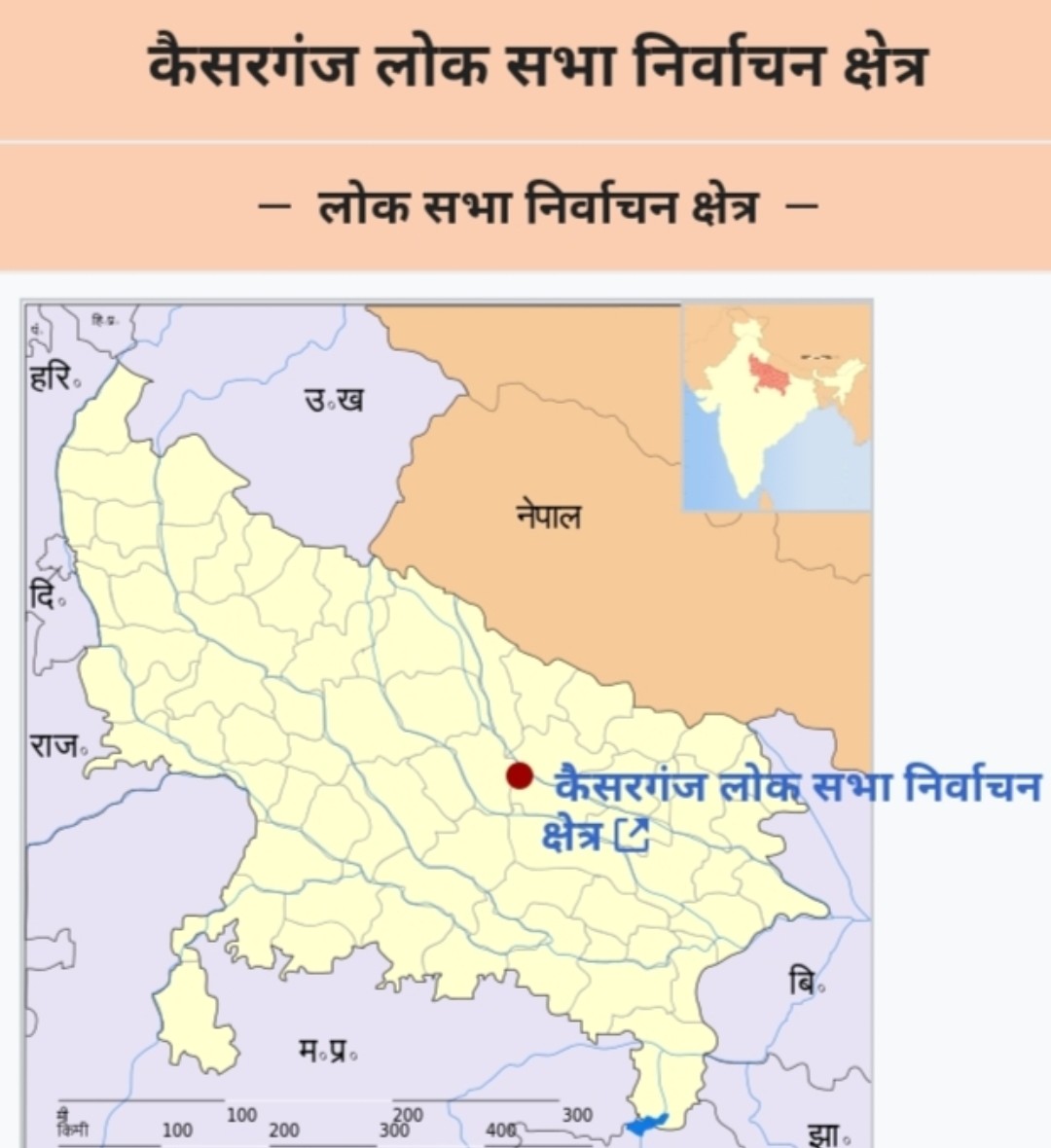 कैसरगंज लोकसभा चुनाव