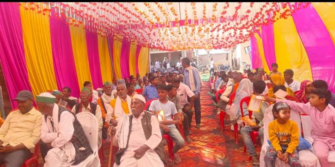 मिर्जापुर चहलवा मे किसान गोष्ठी का हुआ आयोजन