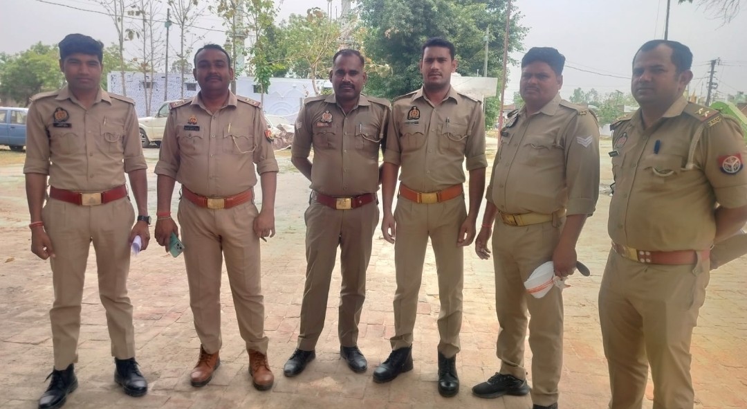 भैंस चोरो को फखरपुर कैसरगंज सँयुक्त पुलिस ने दौड़ाया