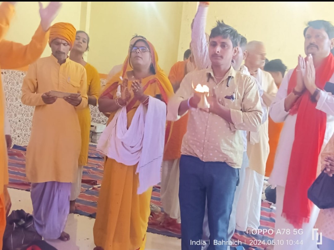 भगवान विष्णु के छठे अवतार का पंडाल में हुआ जय जयकार
