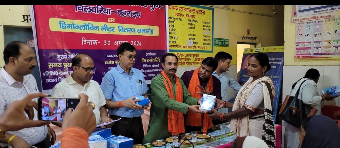 सिंभावली पावर प्राइवेट लिमिटेड ने आशाओं को वितरित किए 50 हिमोग्लोबिन मीटर