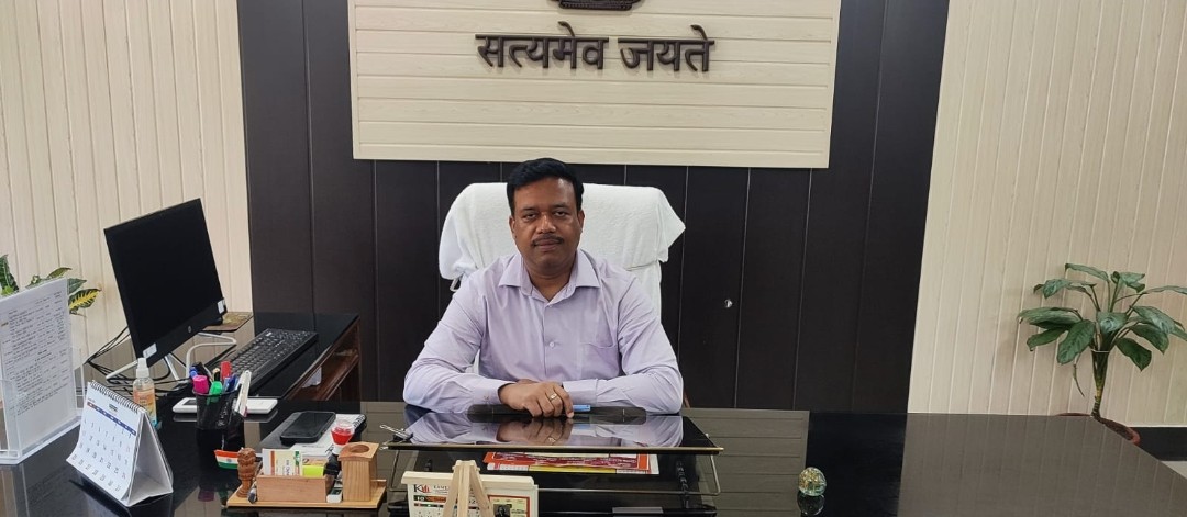 नवागत मुख्य विकास अधिकारी ने ग्रहण किया पदभार