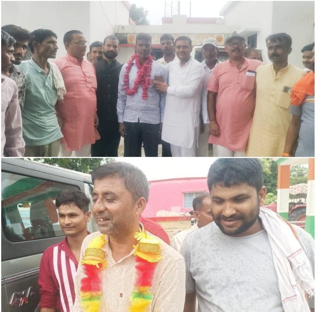 नंदकिशोर वर्मा के सिर सजा प्रधानी का ताज, अरविन्द सिंह बने क्षेत्र पंचायत सदस्य