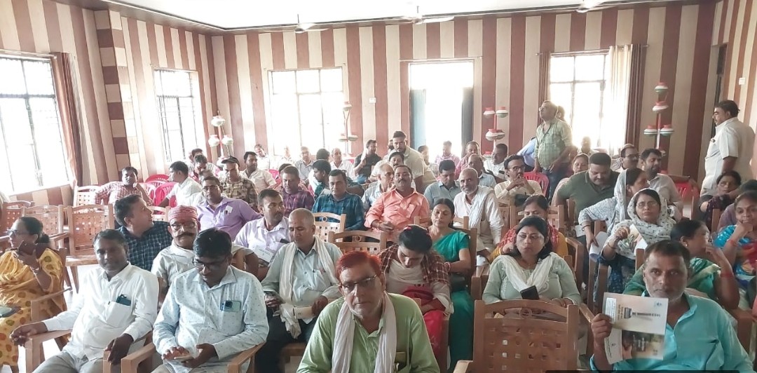 जलजीवन मिशन के अंतर्गत हों रहे प्रशिक्षण को, सुभाष एजुकेशन सोसायटी ने लगाया पलीता