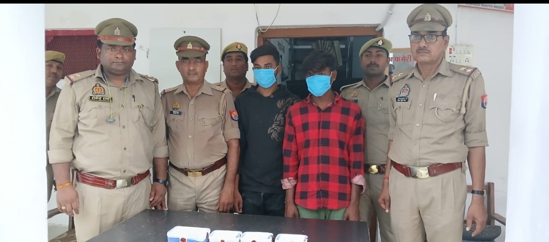 थाना फखरपुर पुलिस ने किया साढ़े तीन लाख चोरी का खुलासा
