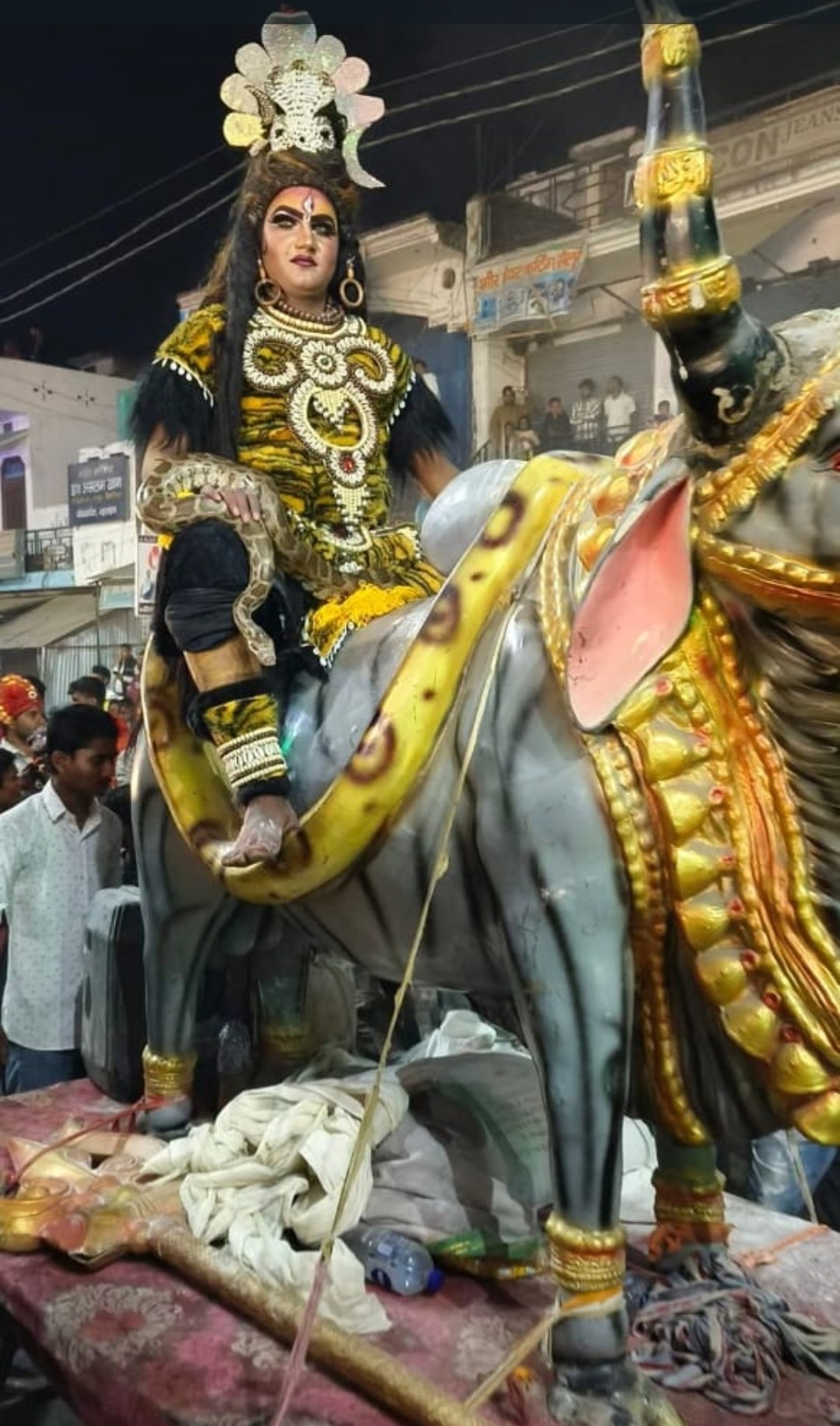 धूमधाम से निकली भगवान भोलेनाथ की बारात