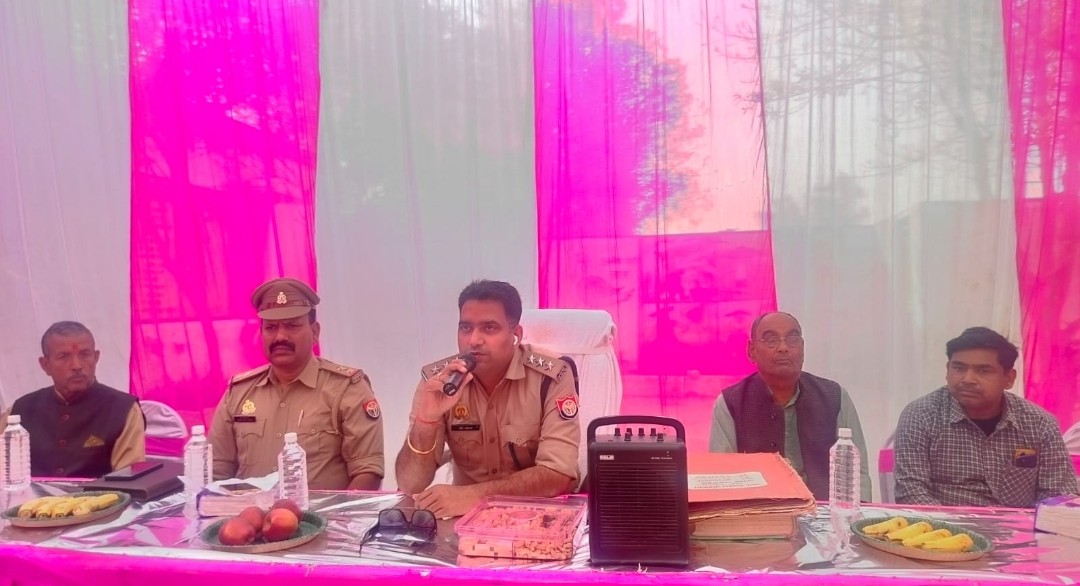 आगामी होली ईद त्यौहार को लेकर ग्राम चौपाल का आयोजन