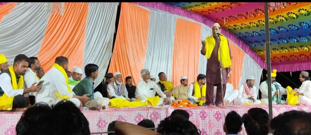 बाबा अहमद शाह के तीन दिवसीय मेले में हुआ नातिया मुसायरा का आयोजन
